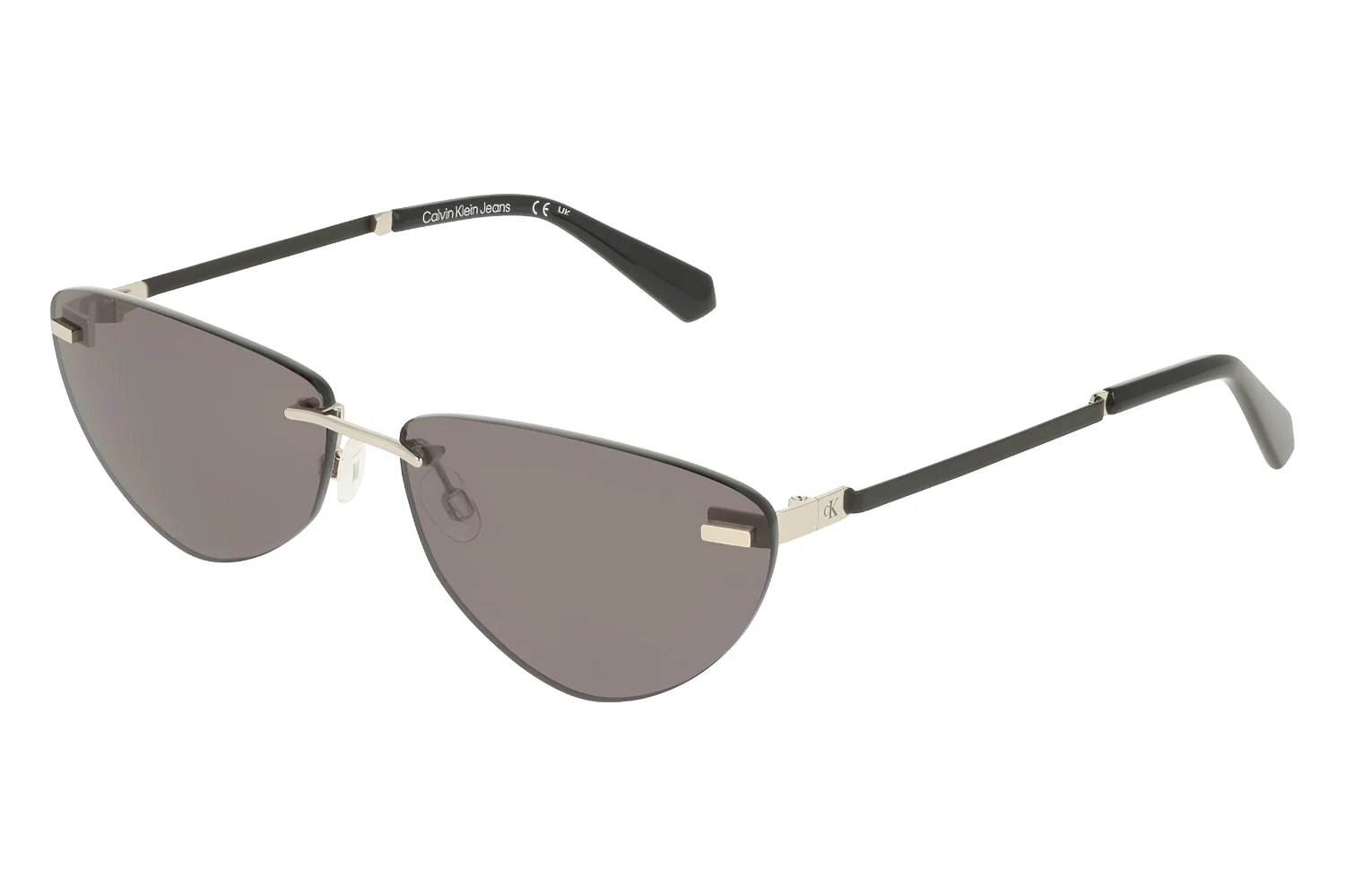 Calvin Klein Jeans 25208S-043 Silver Black Kadın Güneş Gözlüğü - 1