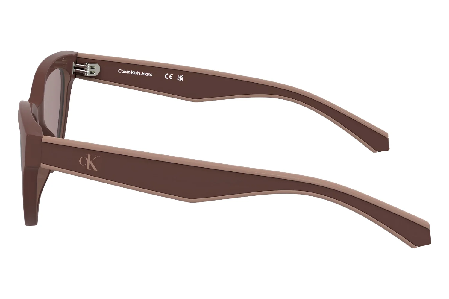 Calvin Klein Jeans 25301S-605 Burgundy Kadın Güneş Gözlüğü - 2