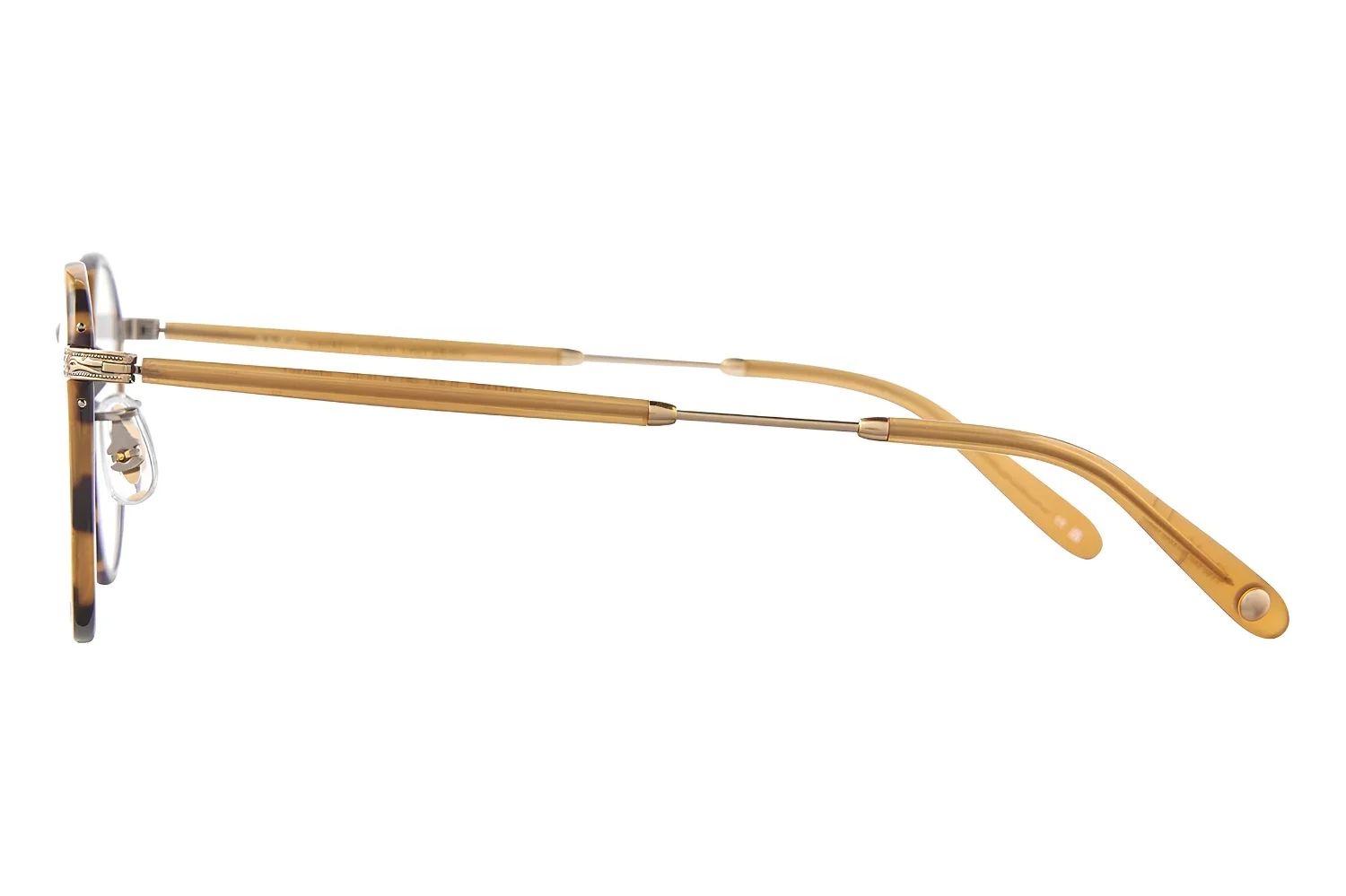 Garrett Leight GLCO Wilson 46 Tokyo Tortoise Amber Honey