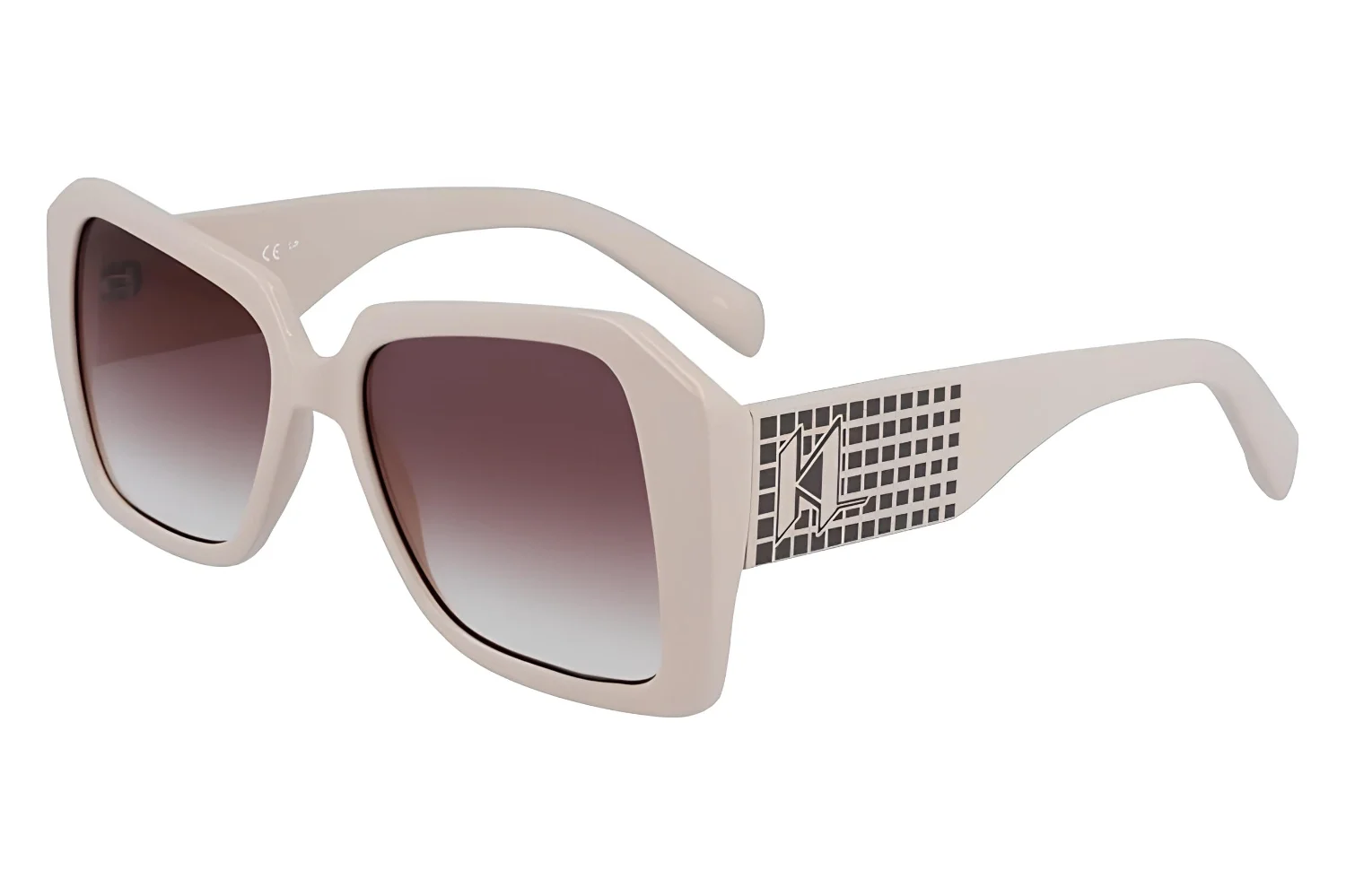 Karl Lagerfeld KL6140S-102 Off White Kadın Güneş Gözlüğü - 1