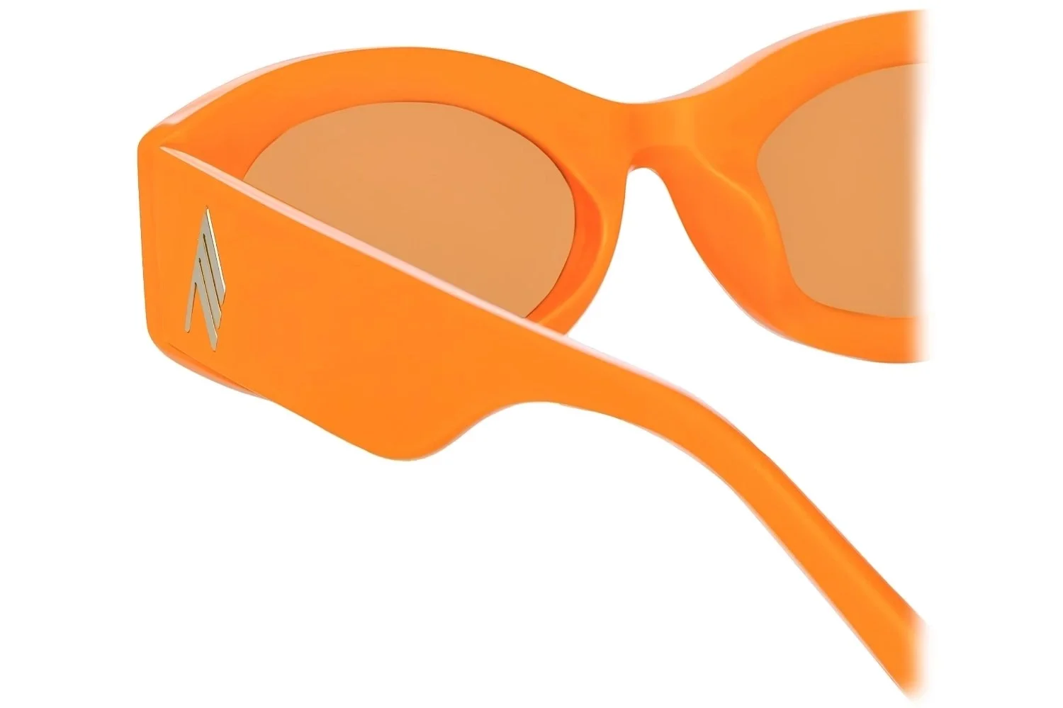 Linda Farrow The Attico Berta Orange/Silver - Orange Kadın Güneş Gözlüğü - 2