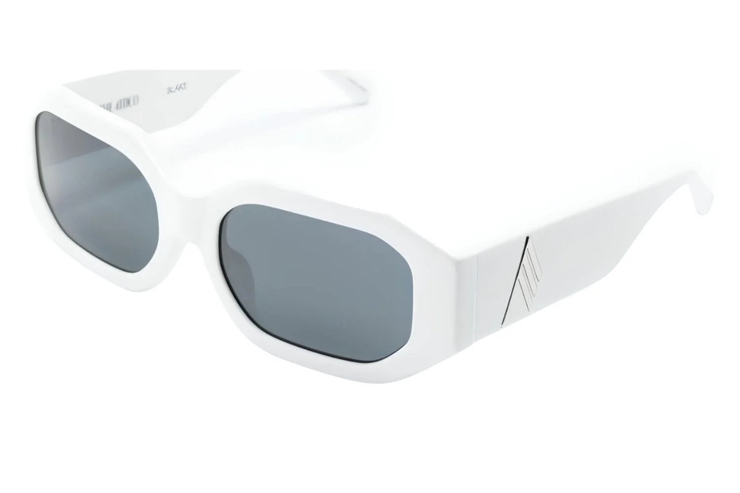 Linda Farrow The Attico Blake White/Silver - Grey Lens Kadın Güneş Gözlüğü - 2