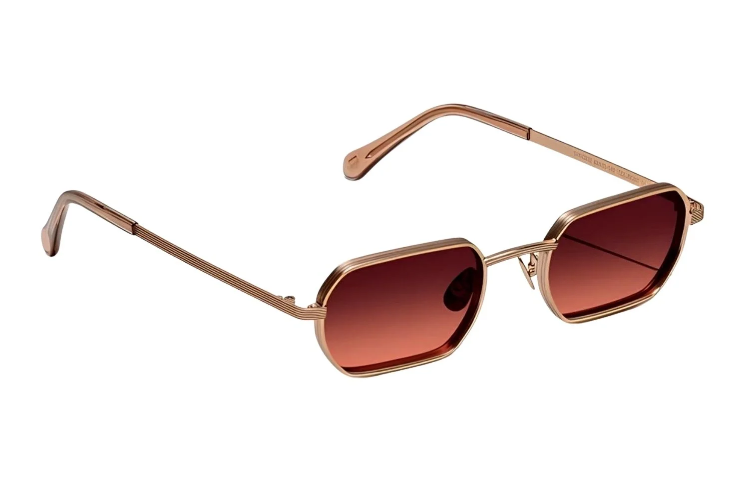 Moscot Shmooz Sun 48 Rose Cabernet