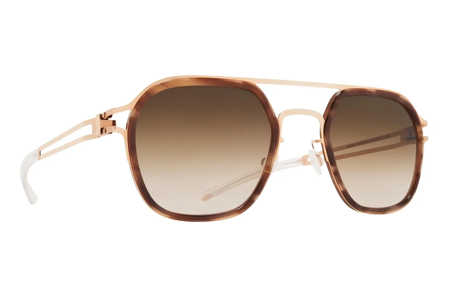 Mykita Leeland A80 CGD/GPS RBR-X Unisex Güneş Gözlüğü - 1