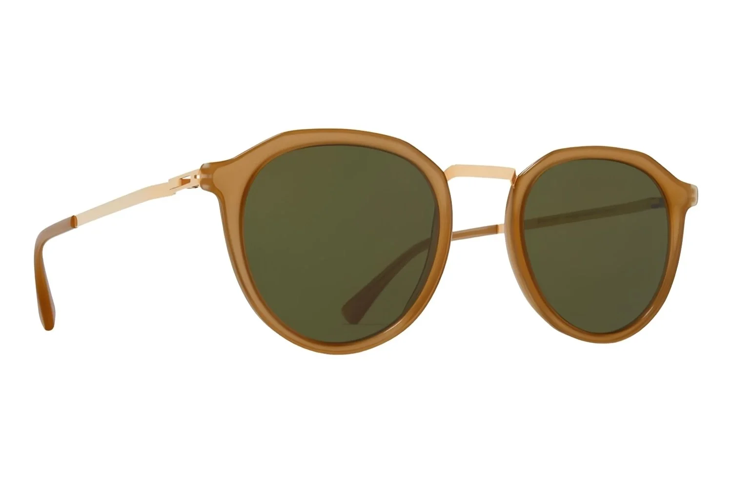 Mykita Paulson A56 GGLD/Brn/Dark Brn Unisex Güneş Gözlüğü - 1